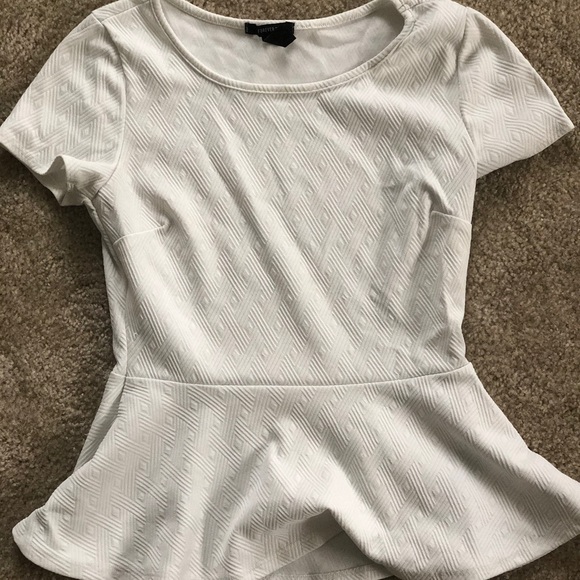 Forever 21 Peplum Shirt - Picture 1 of 2